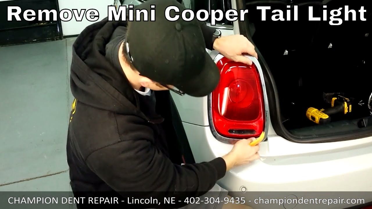 How to Remove Tail light on Mini Cooper Newer Model