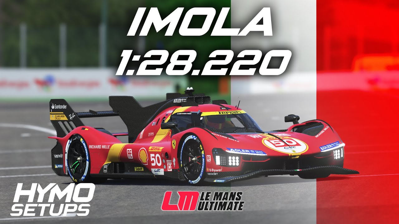 LMU Hotlap | Ferrari 499P @ Imola | V1.0.2.1 | Le Mans Ultimate