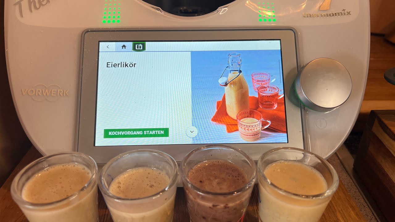 4 Sorten Thermomix Eierlikör den Besten den Du je getrunken hast