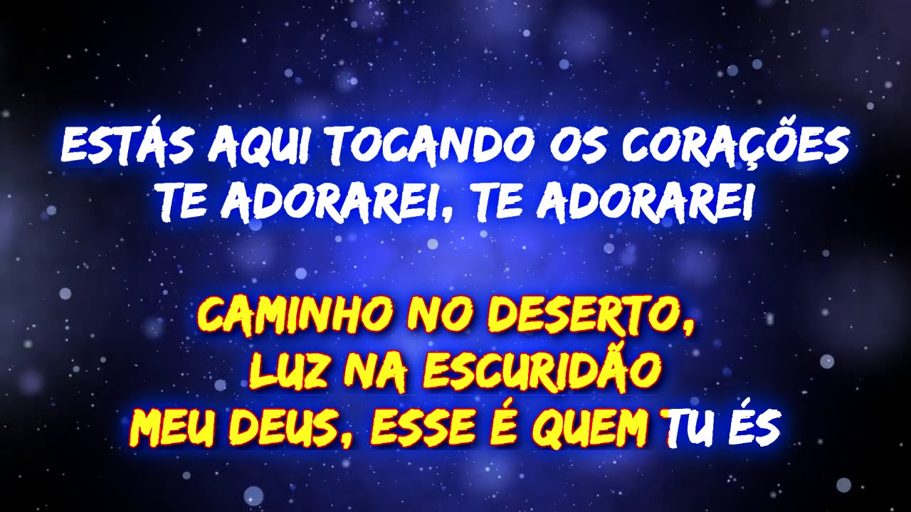 Playback Karaoke - Caminho no deserto (Viva Adoração)