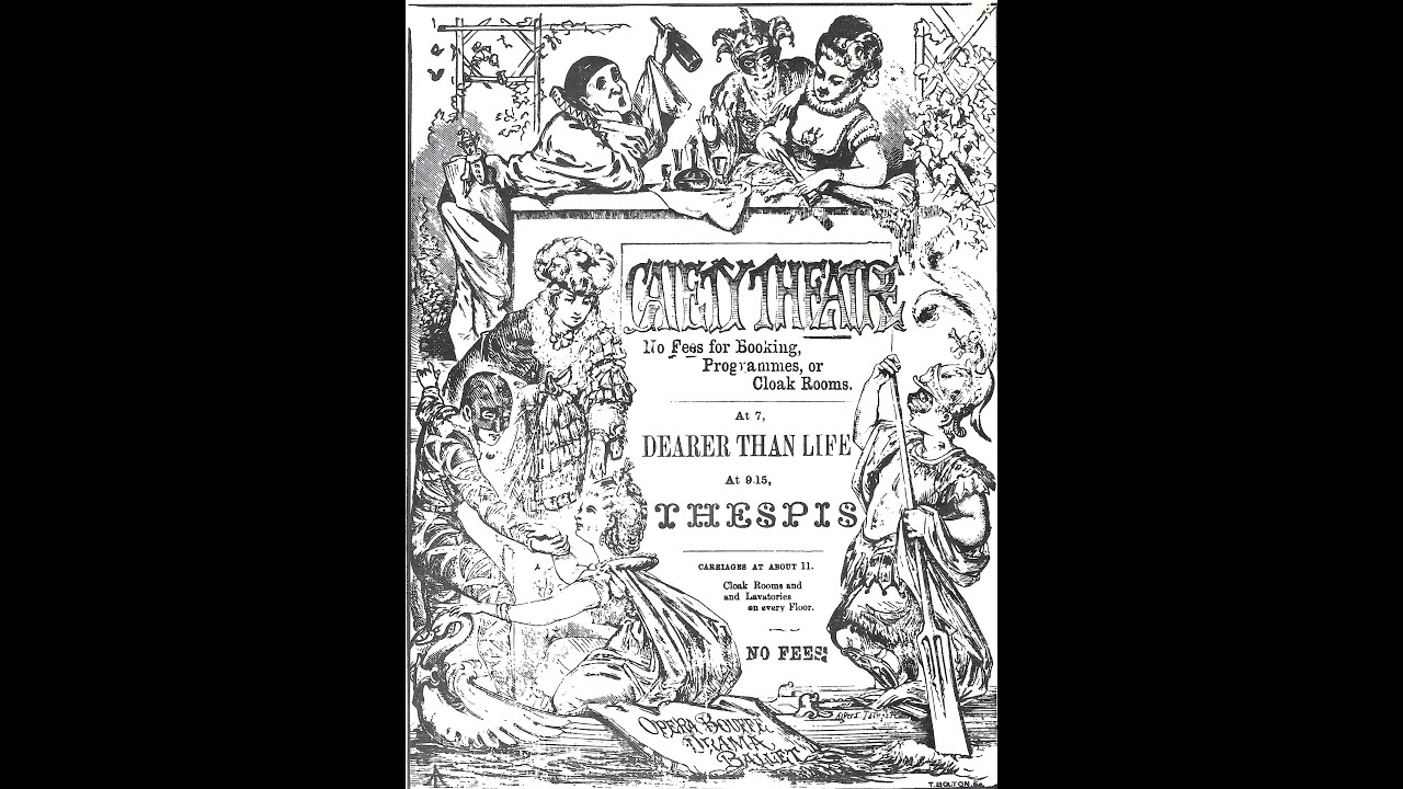 Thespis, Act I. Gilbert & Sullivan. King George's Hall, London 1969.  Glebe Operatic Society.