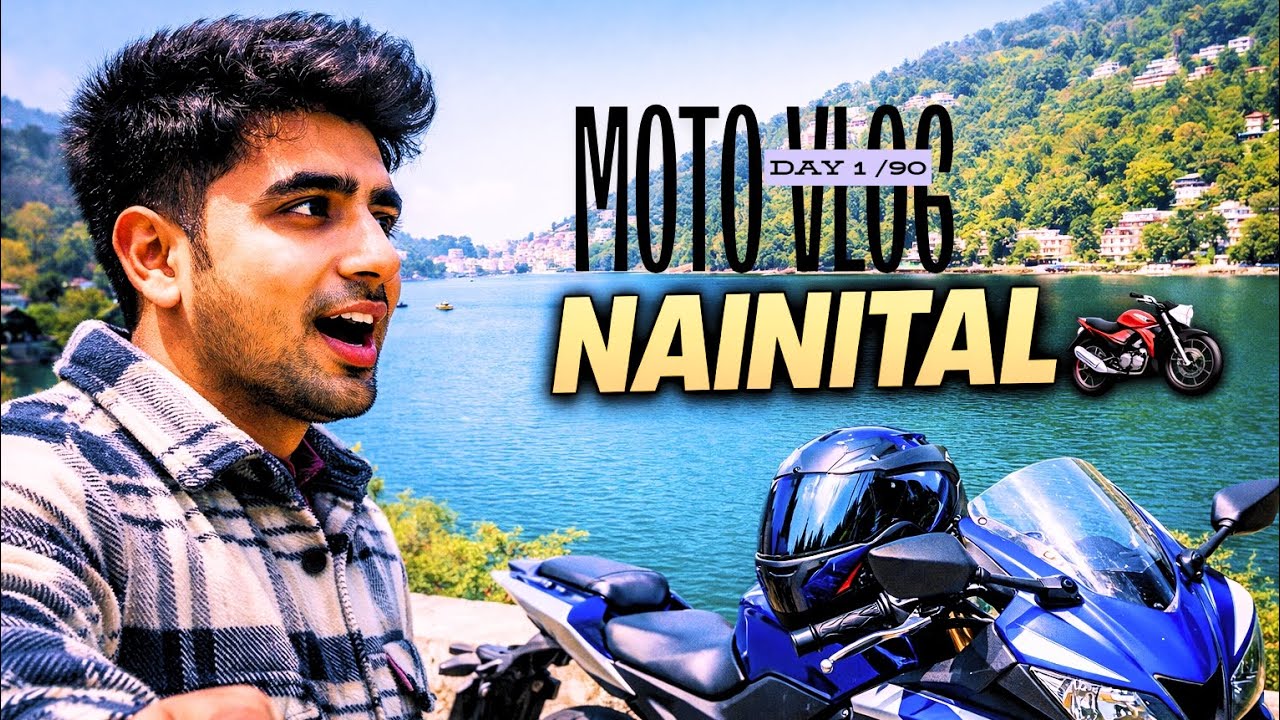 Nainital Solo Trip Vlog | Bike Ride to Nainital | Moto Vlog India 🇮🇳 | Jatin gaur 