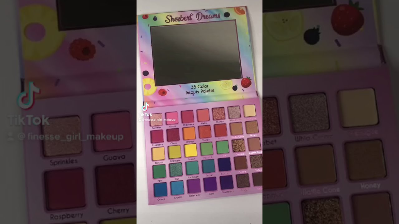 Malibu Glitz Sherbert Dreams Eyeshadow Palette Quick look