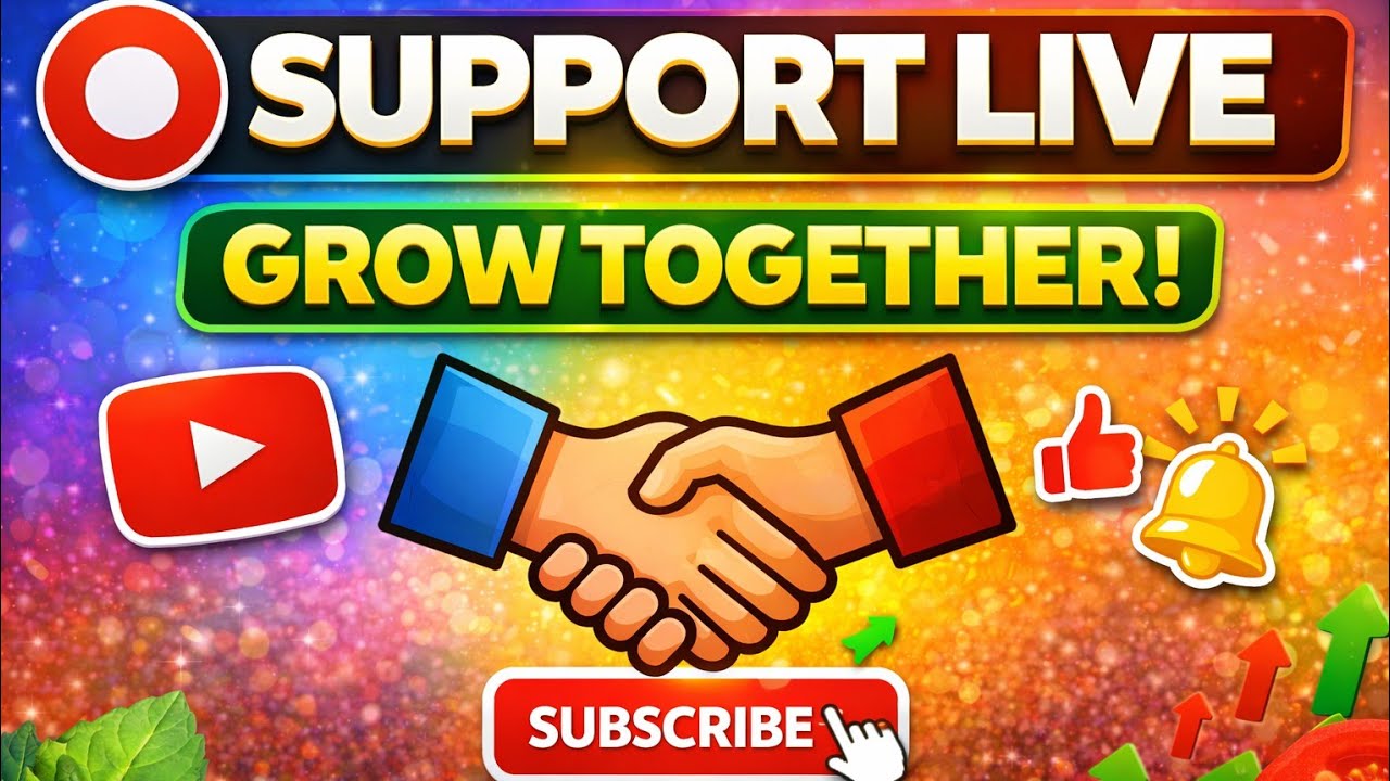 🔴 Support Live | Grow Your Channel | Live Channel Promotion