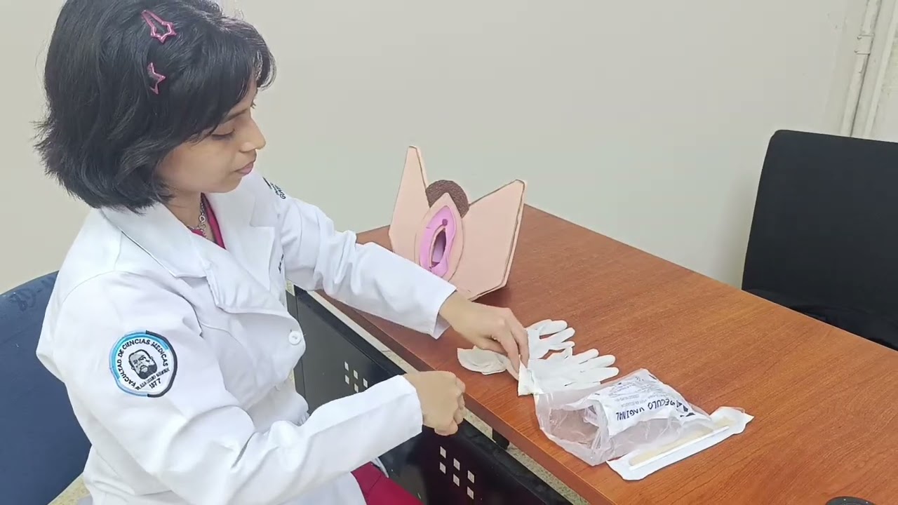 APLICACIÓN DEL ESPÉCULO VAGINAL - PRÁCTICA