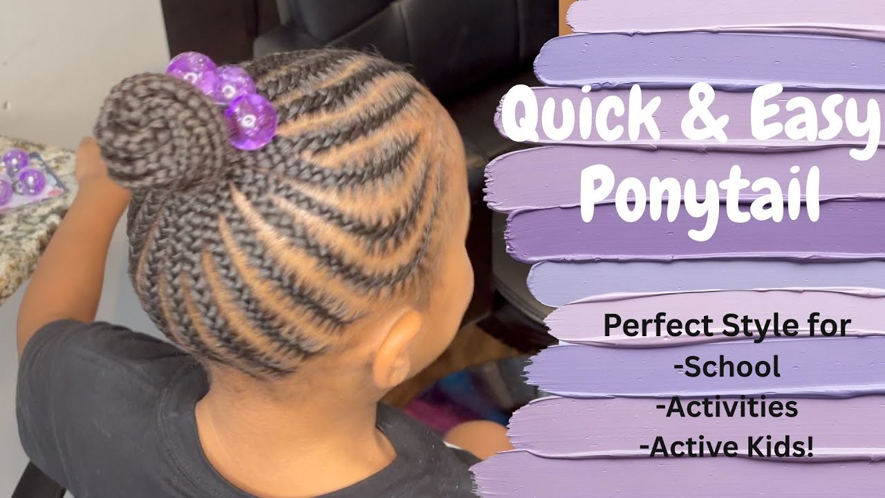 My Go To Low Maintenance Style for Kids | Protective Hairstyles