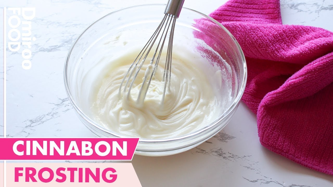 Cinnabon Frosting Recipe l وصفة صوص الأبيض للسينابون