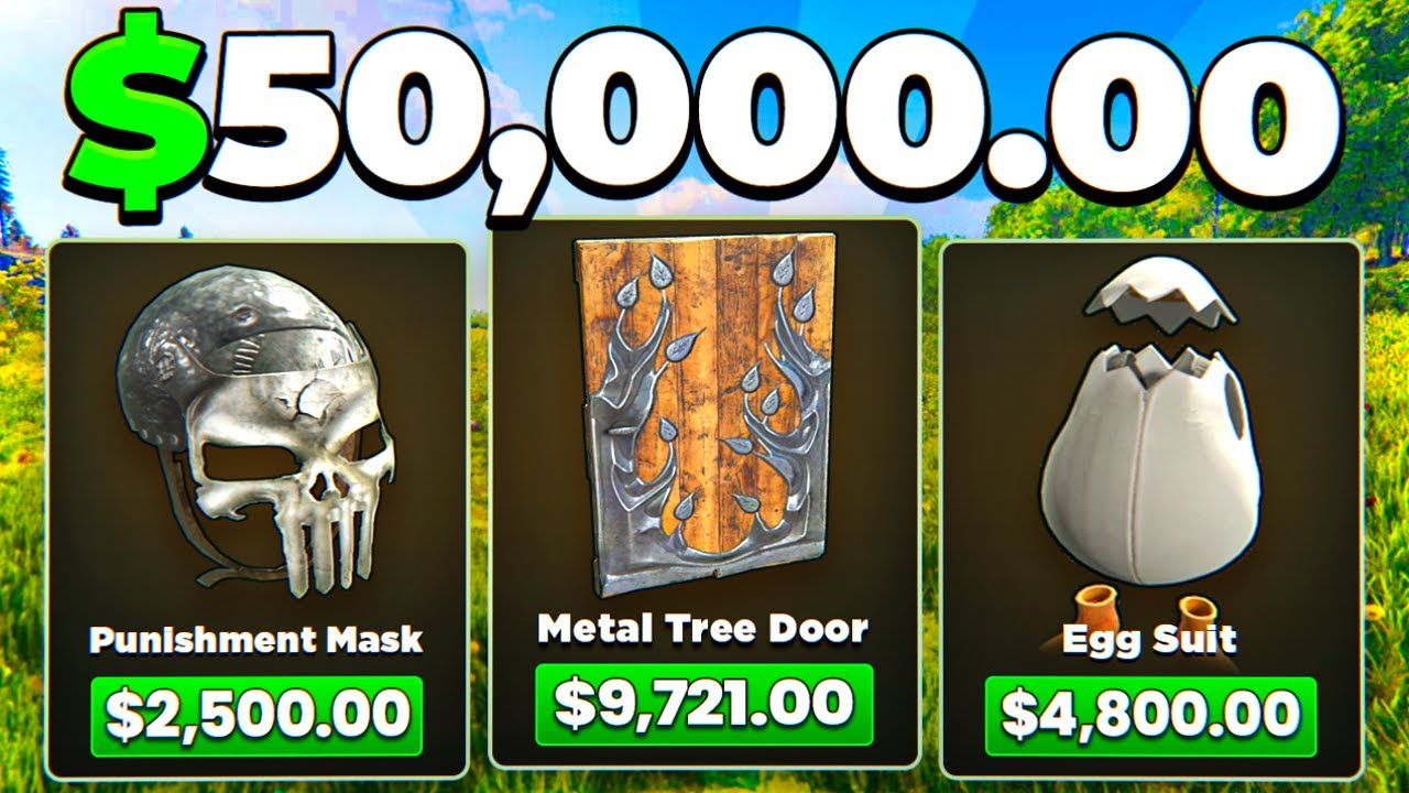 The CRAZIEST $50,000 Rust Case Opening! (holy sh*t)