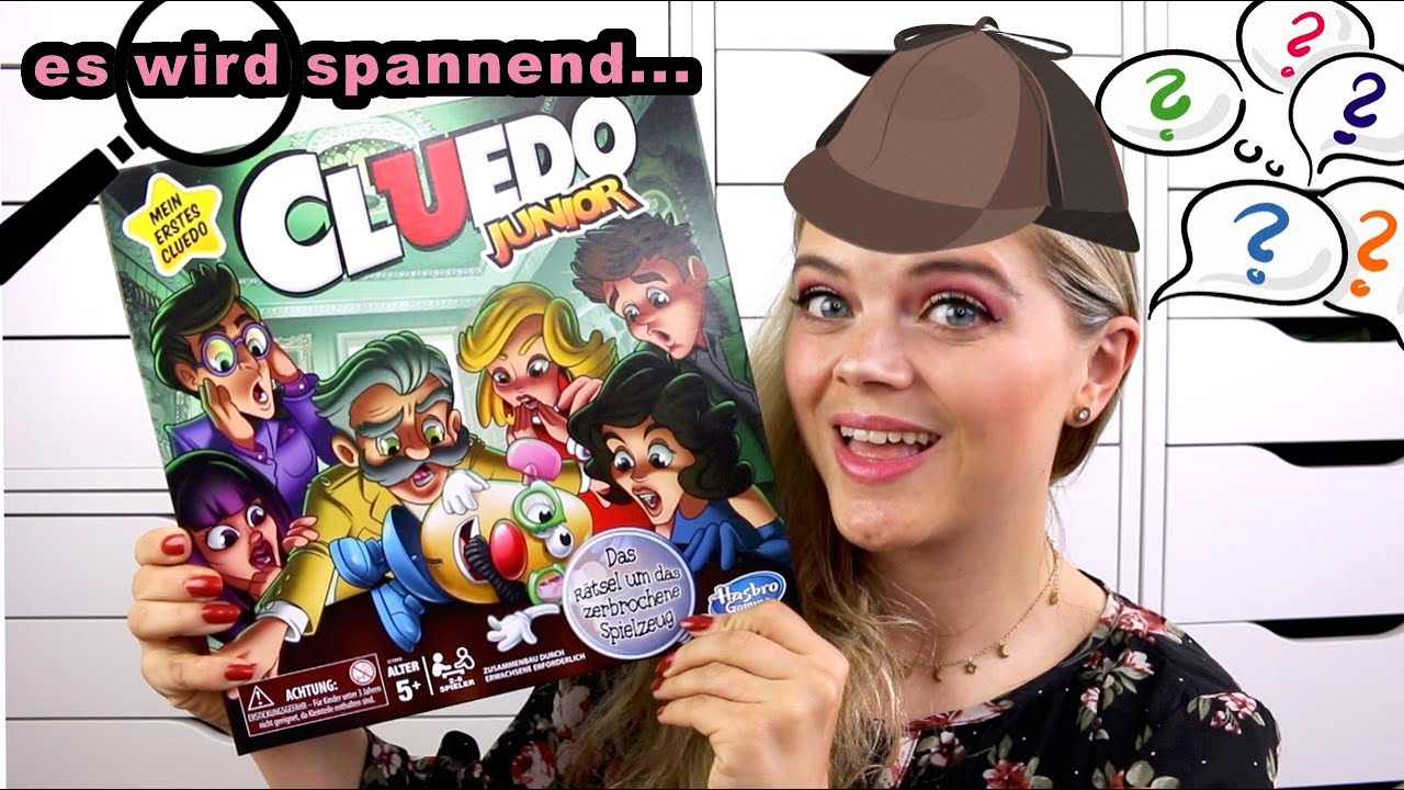 CLUEDO JUNIOR | Das COOLSTE Detektivspiel f&uuml;r Kids 🕵🏼