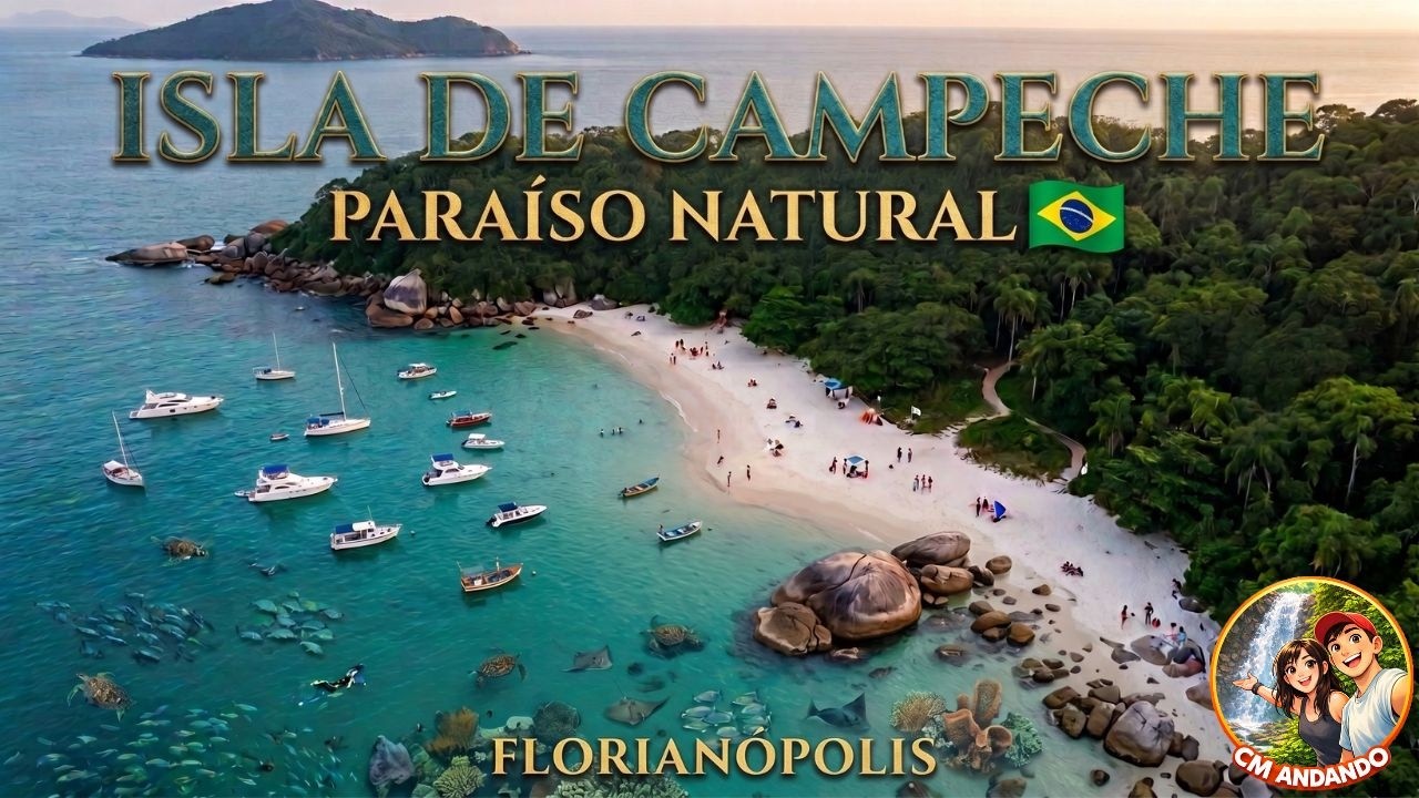 Isla de Campeche: un paraíso escondido en Florianópolis - Brasil