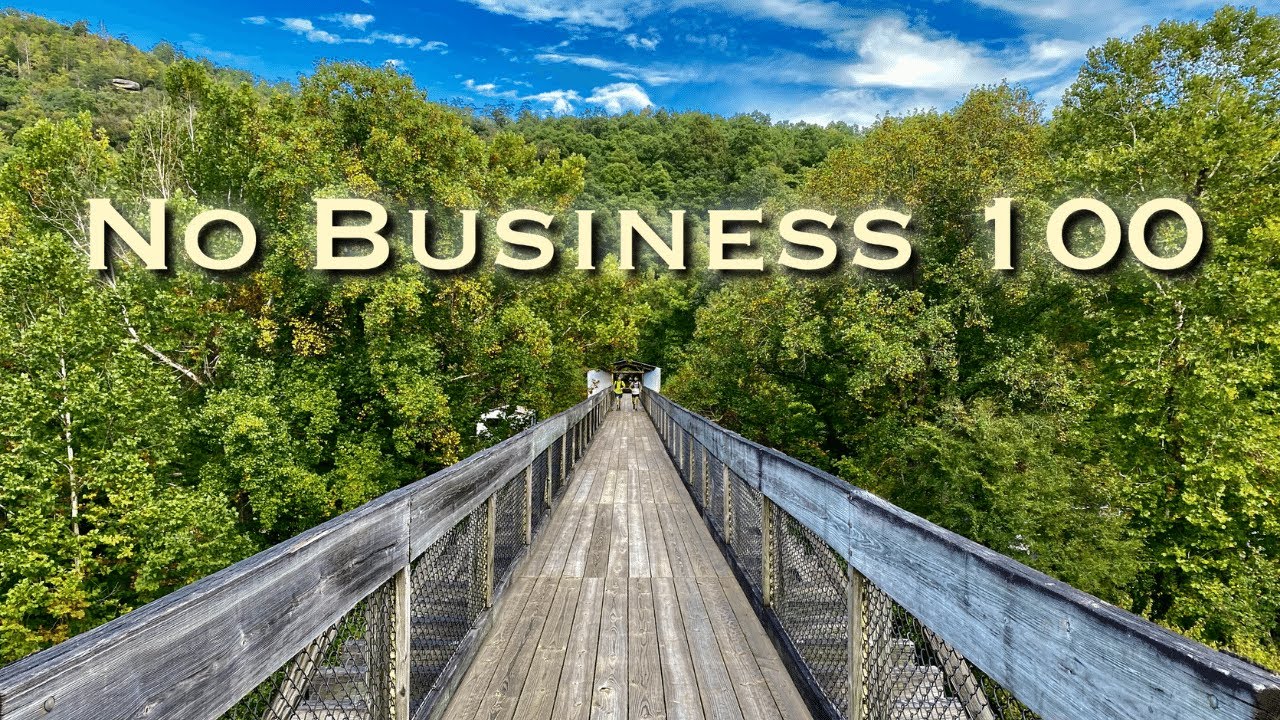 Попытка пробежать 100 миль после травмы / The No Business 100 2021