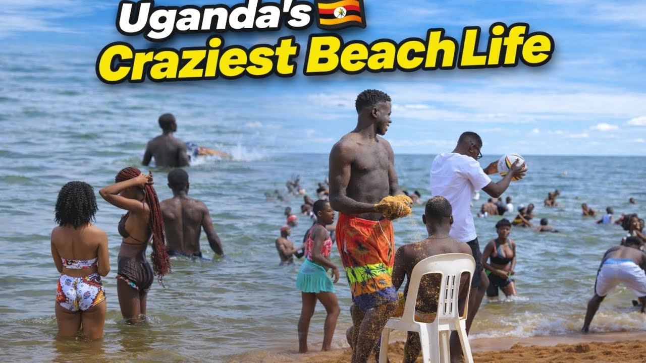 Craziest Beach Life They Never Show on TV 🇺🇬 #uganda #beachlife 