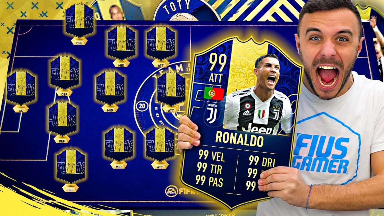 I MIEI 11 TOTY!!! FIFA 19 ITA