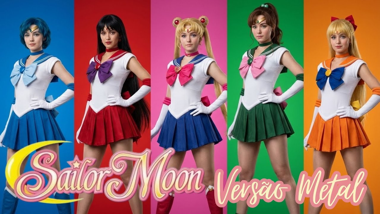 Sailor Moon – Abertura | Versão Metal #sailormoon  #version  #musica #metal