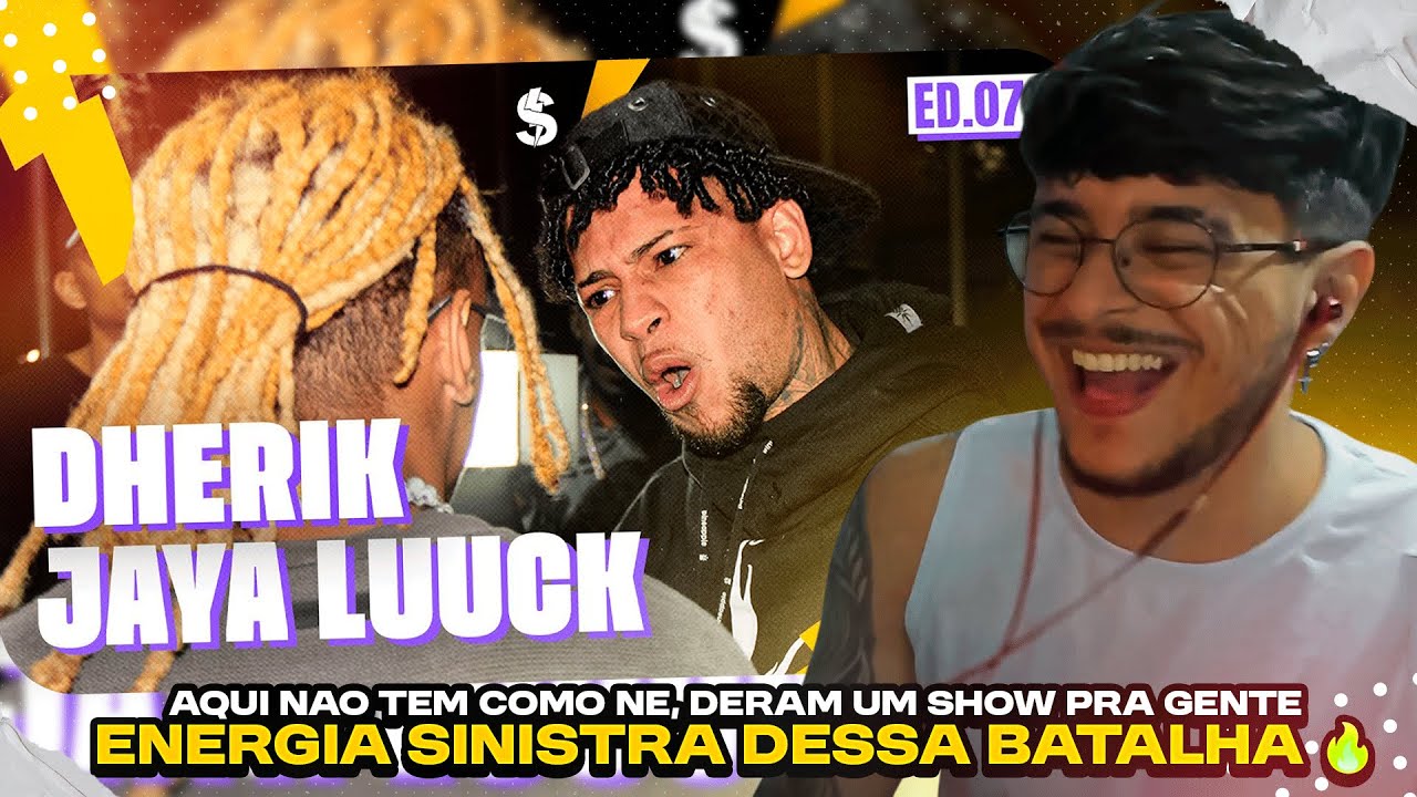 ALAN REAGE A (FLOWZADA!!!🔥) DHERIK x JAYA LUUCK | SEGUNDA FASE | BATALHA DO S #76 | REACT