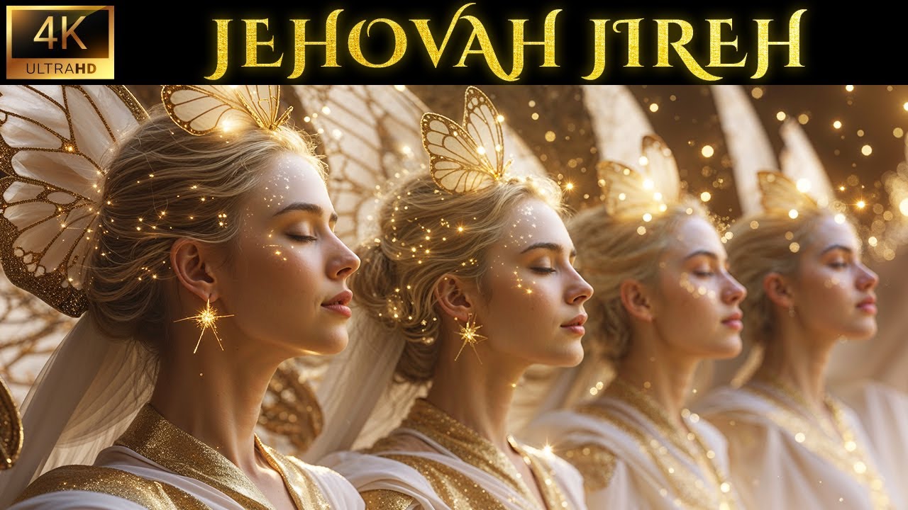 Worship In Heaven - Jehovah Jireh (4K)  Heaven's Chorus - Angel Songs  Hymn Of Heaven