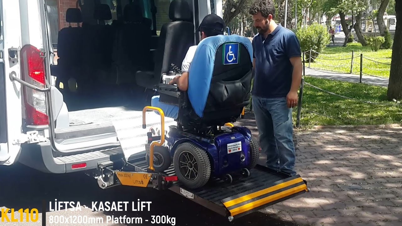 Liftsa- FORD TRANSİT 3 Engelli Kapasiteli Engelli Lifti ve Engelli Taşıma Aracı Videosu - Liftsa.com