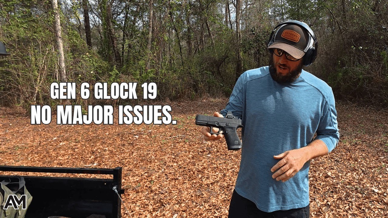 Пистолет Glock 19 6-го поколения &mdash; 1000 выстрелов, без серьезных проблем? (без смазки и чистки)