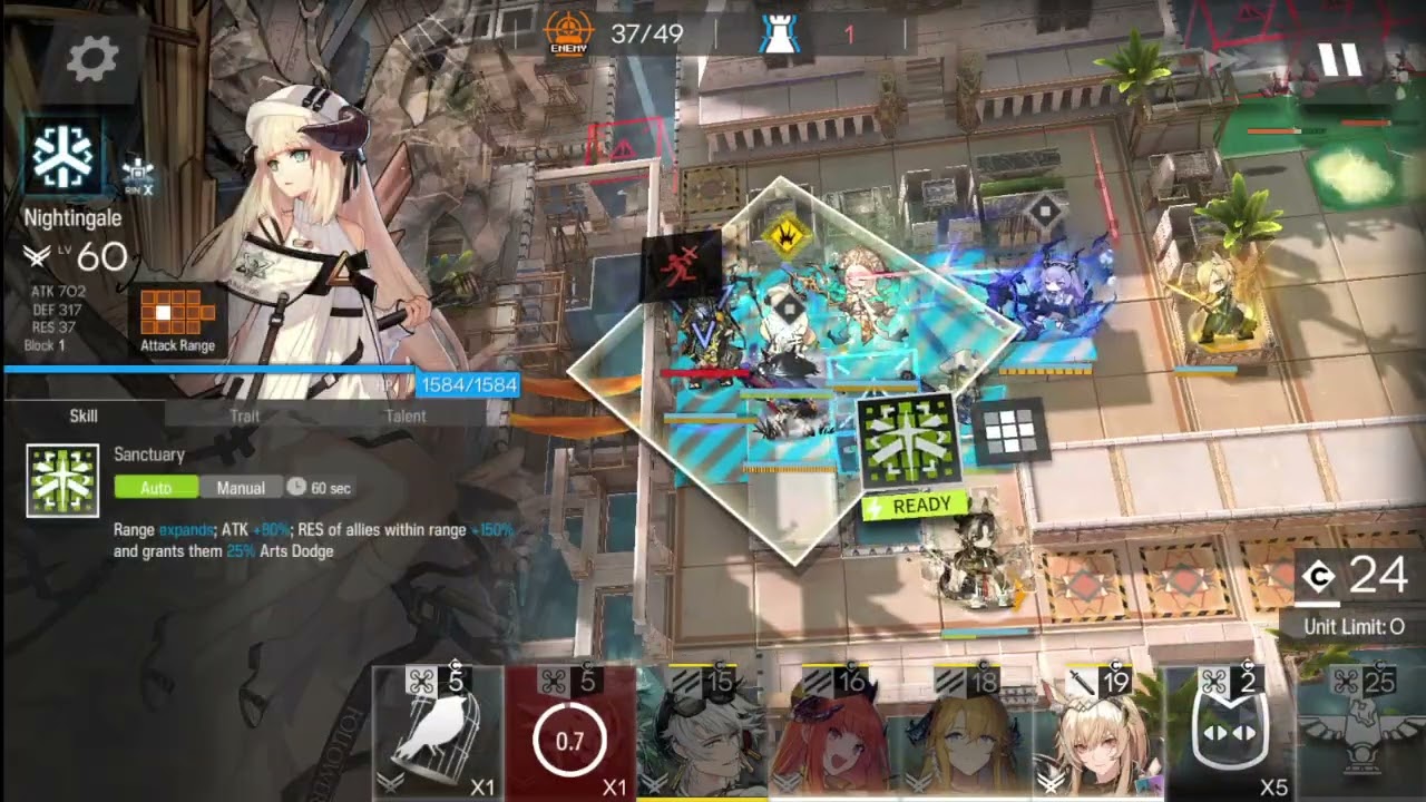 [Arknights] AS-EX-8 Challenge