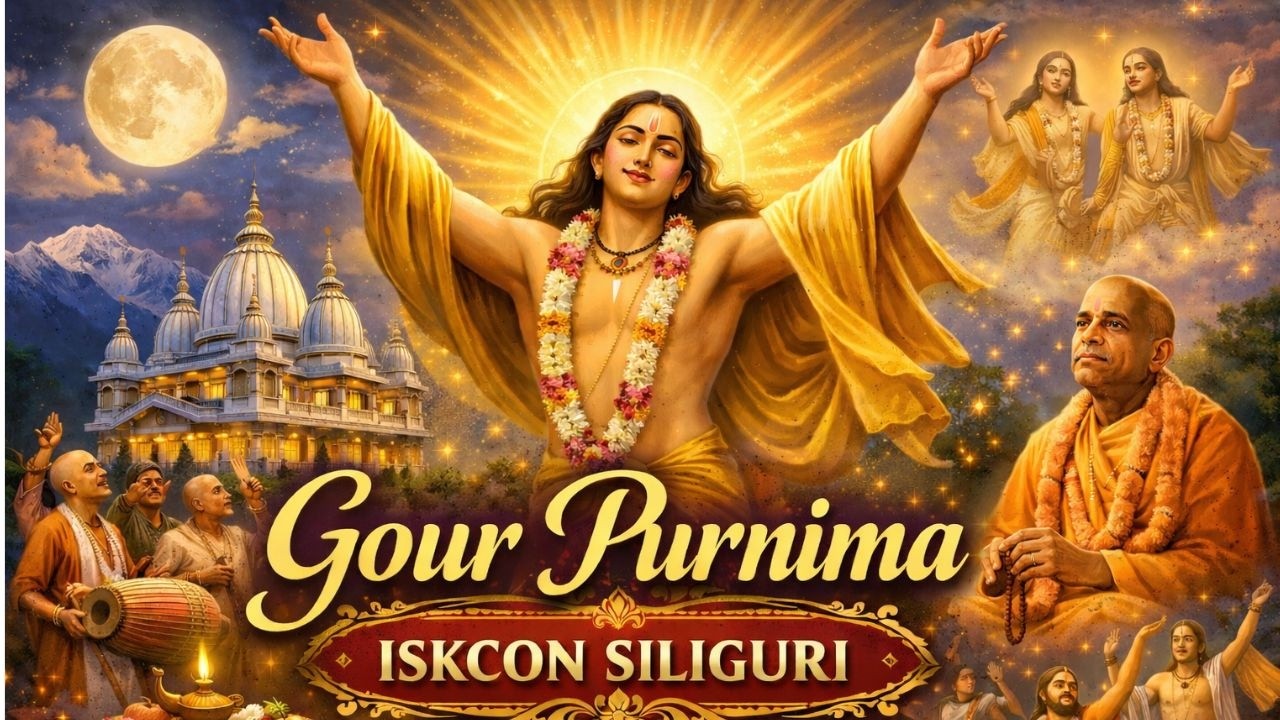 Gour Lila Katha | Appearance Day of Sri Chaitanya Mahaprabhu | ISKCON Siliguri | 3rd March 2026