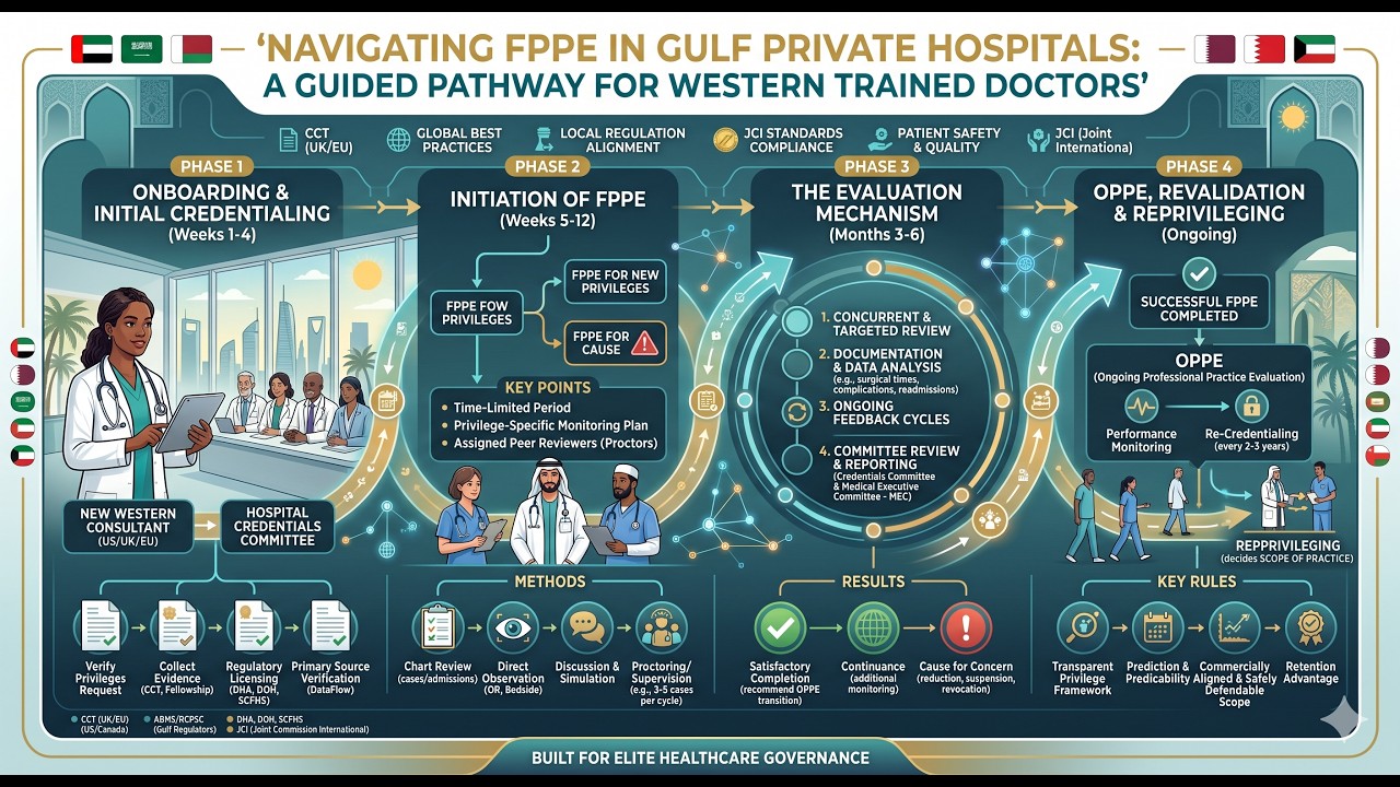 FPPE in Gulf Private Hospitals Credentialing for Western Trained Doctors