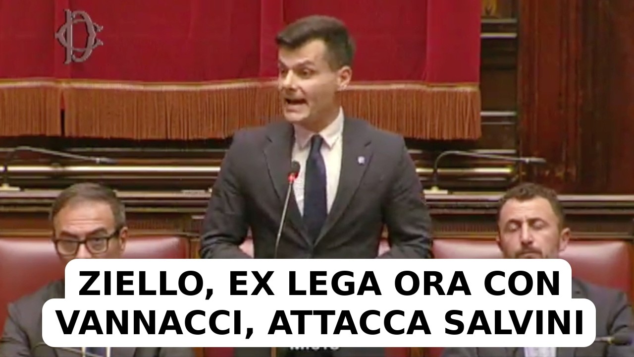 ZIELLO, EX LEGA ORA CON VANNACCI, ATTACCA SALVINI SU DECRETO UCRAINA