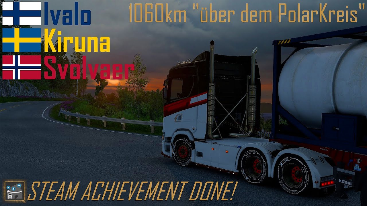 Euro Truck SIM 2: 1060km 