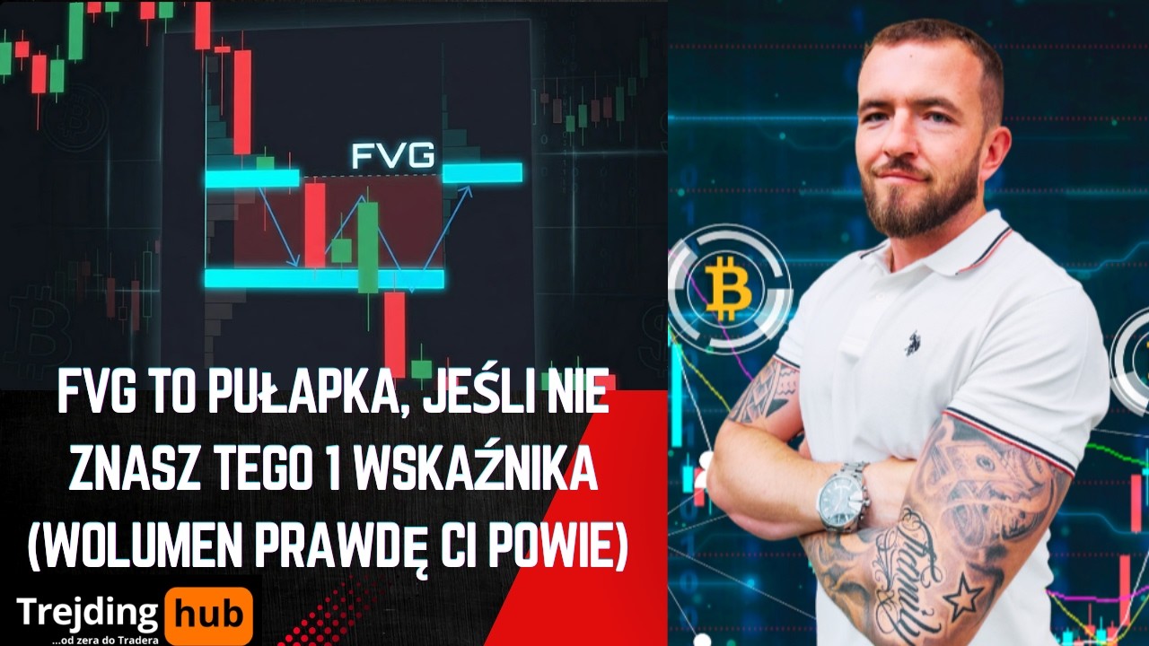 FVG to pułapka, jeśli nie znasz tego 1 wskaźnika (Wolumen prawdę Ci powie)