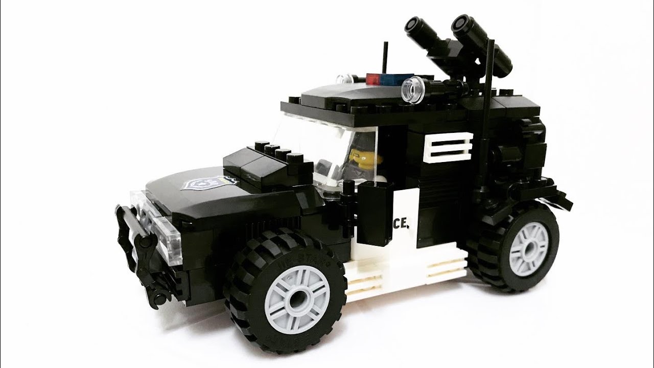 Lego Fan's Armoured police vehicles by jie star.