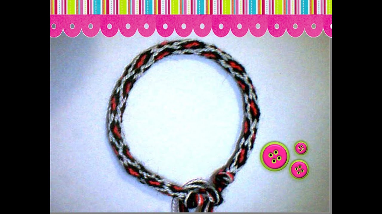 Kumihimo pulsera 16 hilos animal print