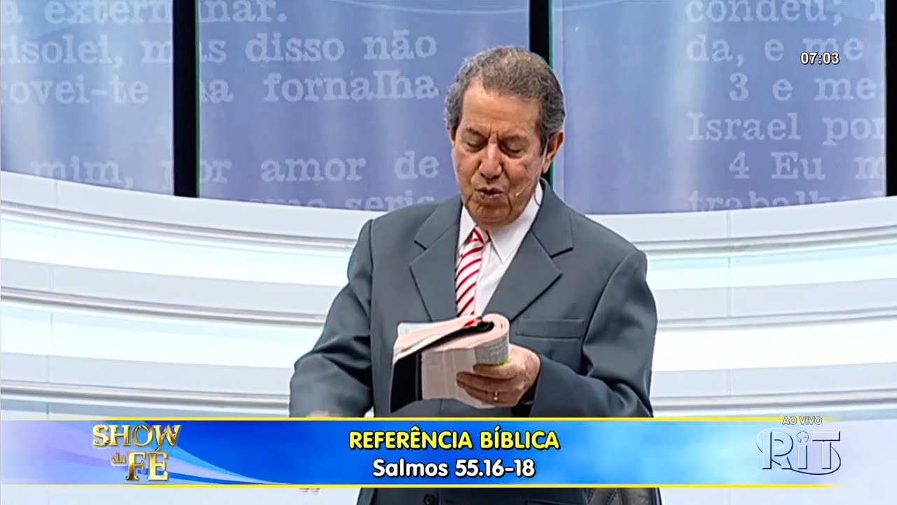 Salmo 55:16-18 | NADA RESISTE A ORAÇÃO FEITA COM FÉ | Missionário RR Soares 