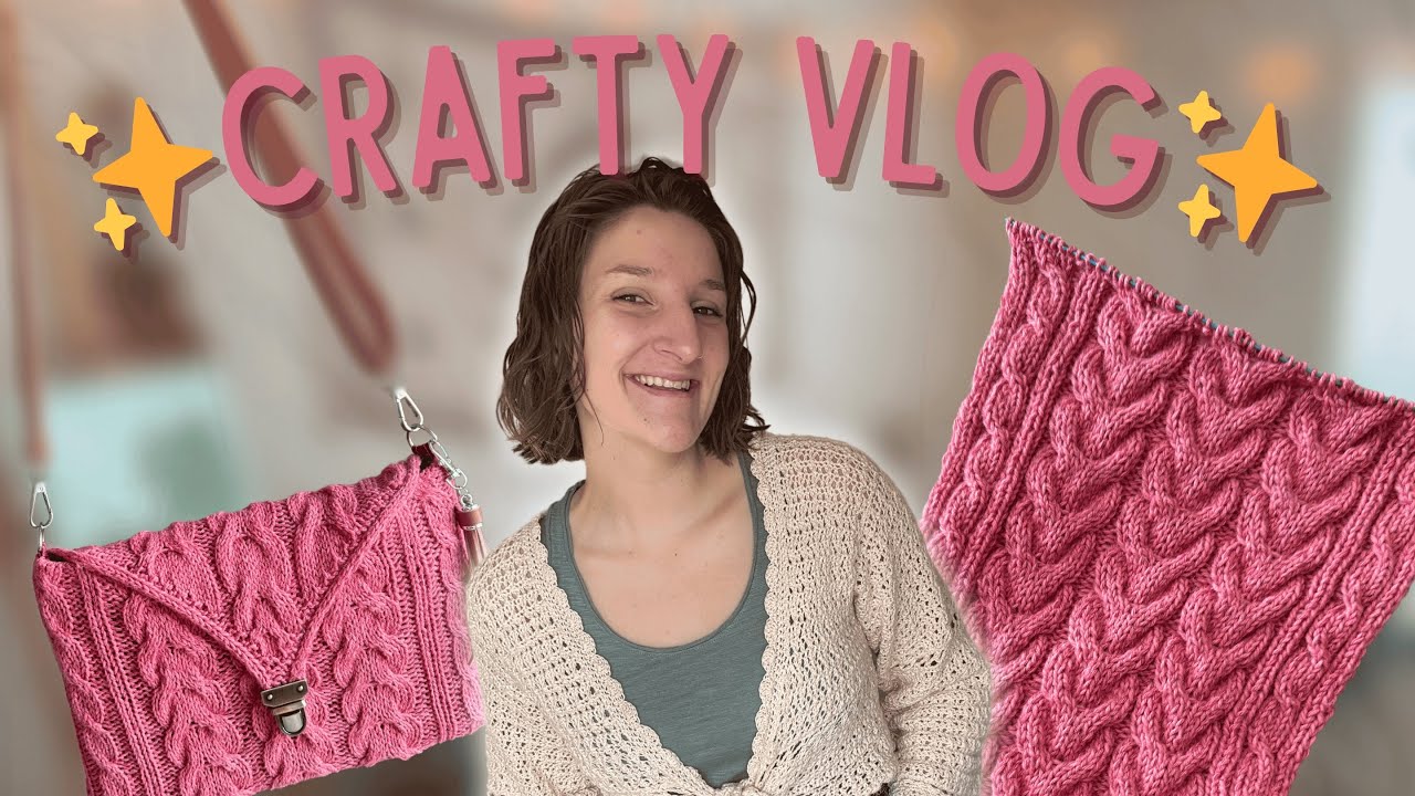 Cozy & Crafty Days 🧶 | Crochet, Knitting, & Sewing | Chromatic Vlog