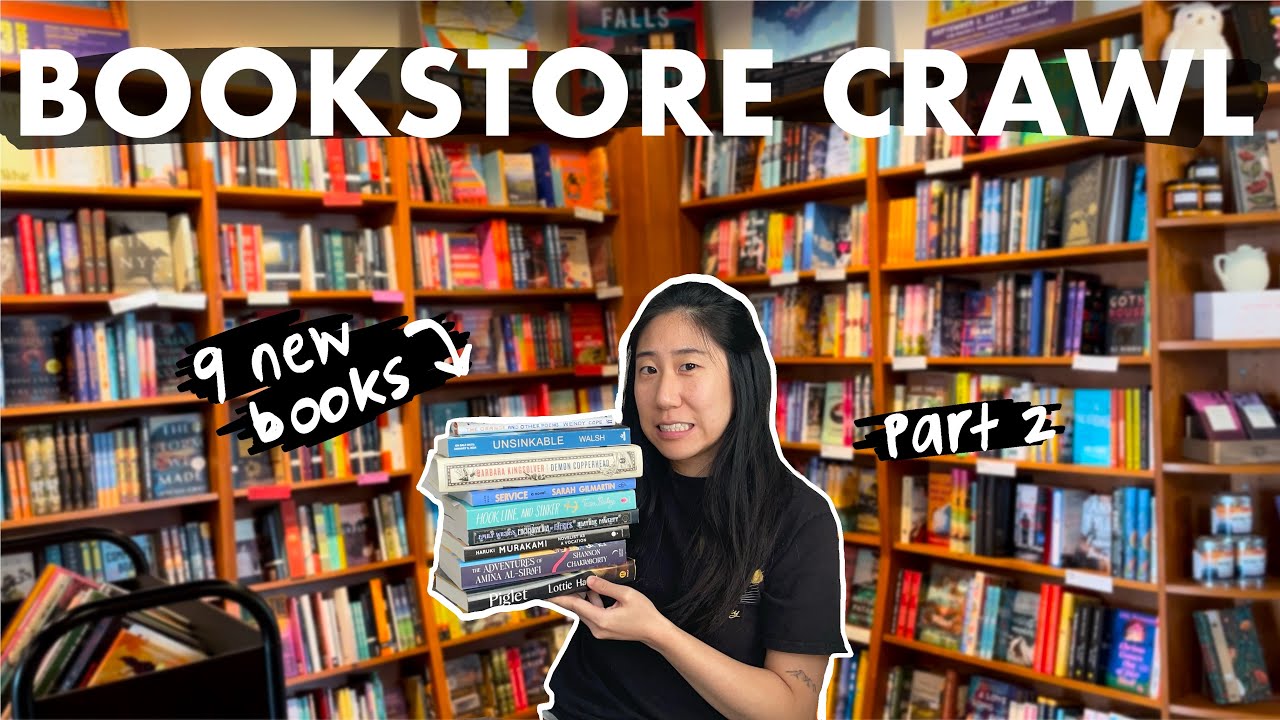 VA Book Crawl: TEN NEW BOOKS 📚 and more cute bookstores (pt.2)