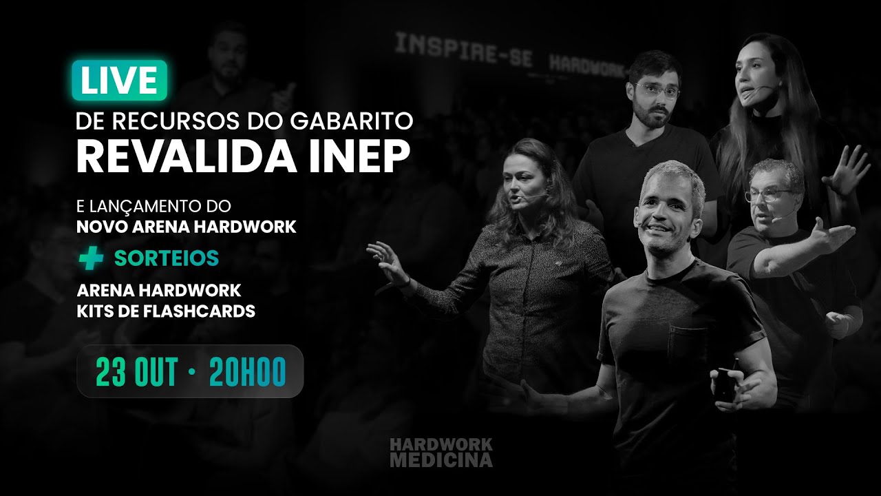 Live de correção + Recursos | Revalida INEP | 2025.2