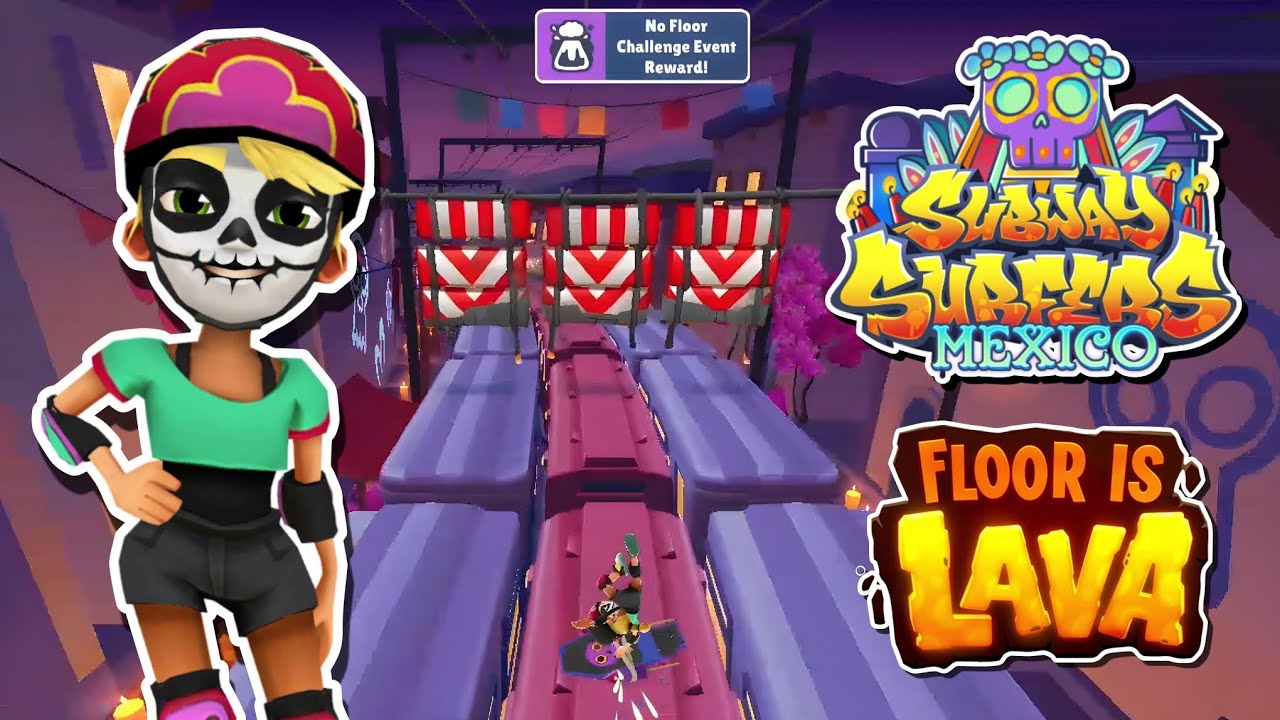 NEW FLOOR IS LAVA IN MEXICO 2022 WITH OLIVIA - SUBWAY SURFERS UNDERWATER 2024