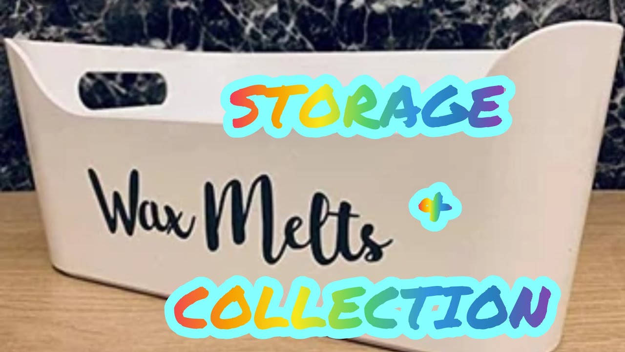 MY UPDATED WAX MELT COLLECTION & STORAGE #waxstorage #waxcollection #waxaddict