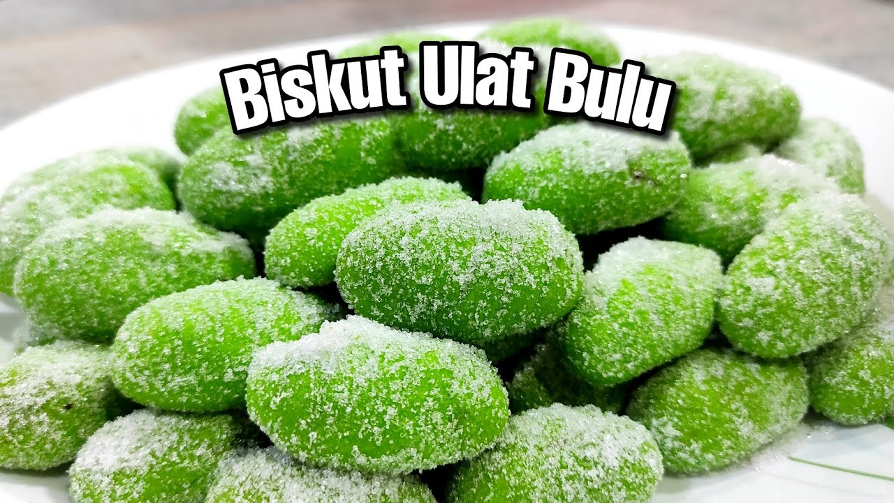 Biskut Ulat Bulu | Biskut Raya Sedap & Mudah 😋 #biskutraya