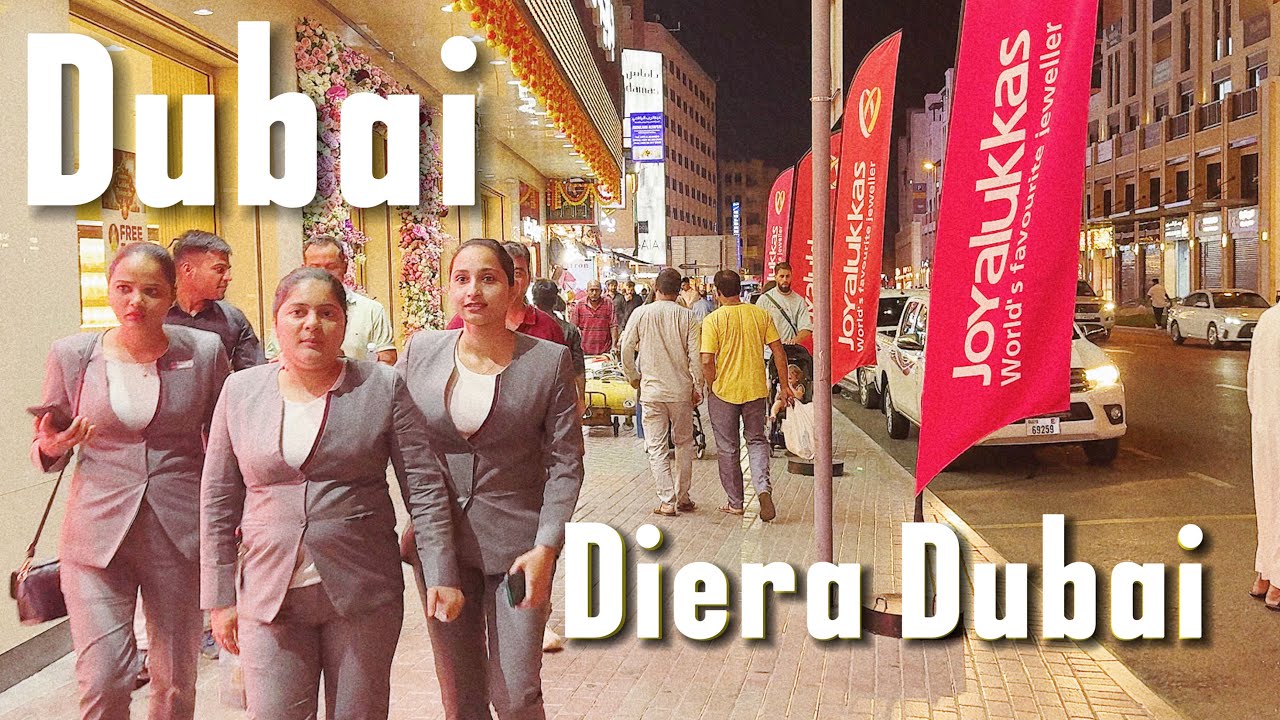 Deira Dubai at Night: Exploring Gold Souks, Markets, and Street Life