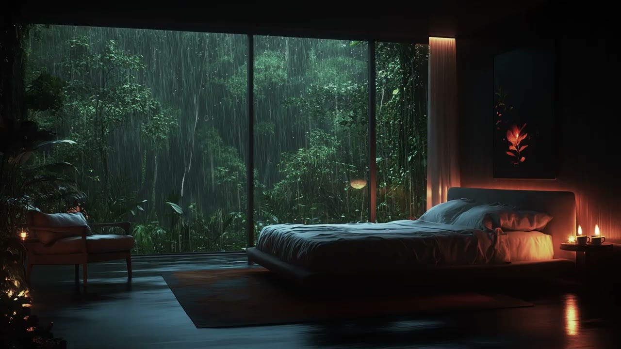 ASMR Rain Ambience That Encourages Relaxation, Emotional Balance, and Deeper Sleep