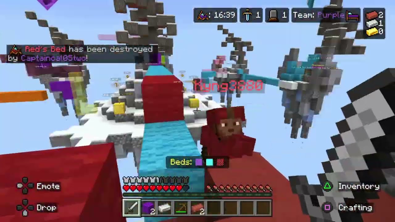 Minecraft bedwars