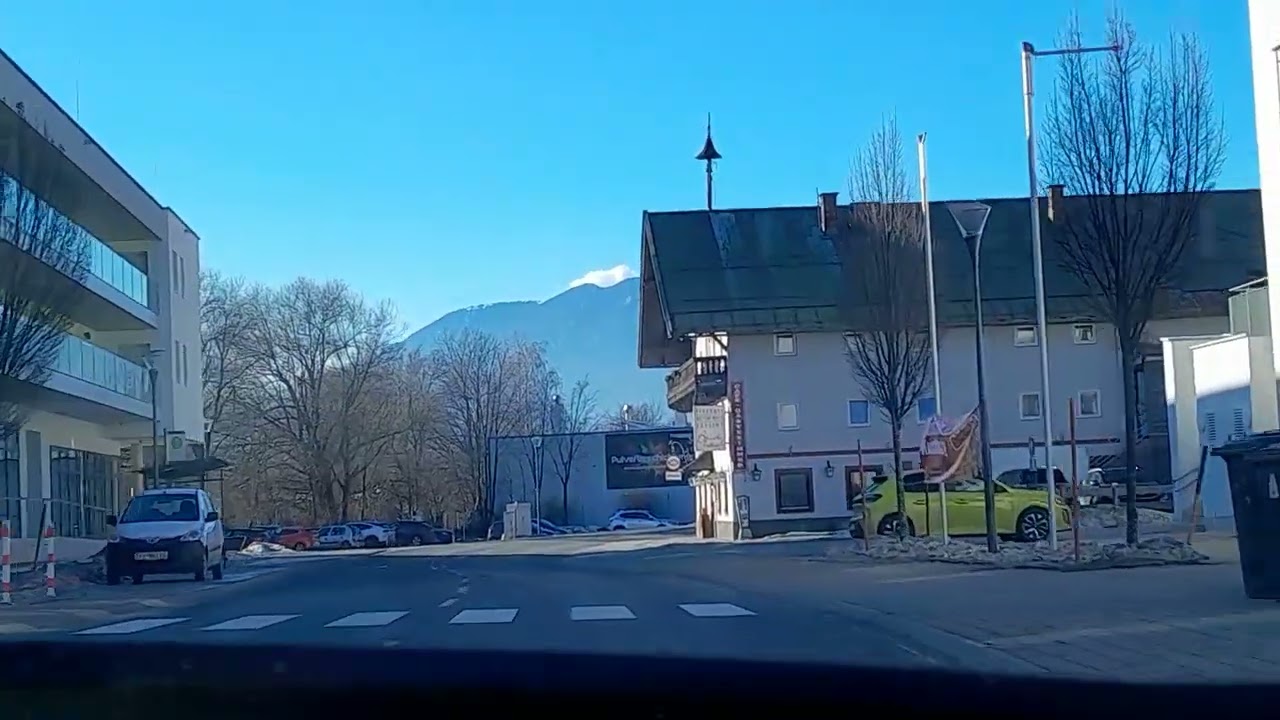 Tirol, Autofahrt, Wörgl Kirchbichl, Bezirk Kufstein, Austria 