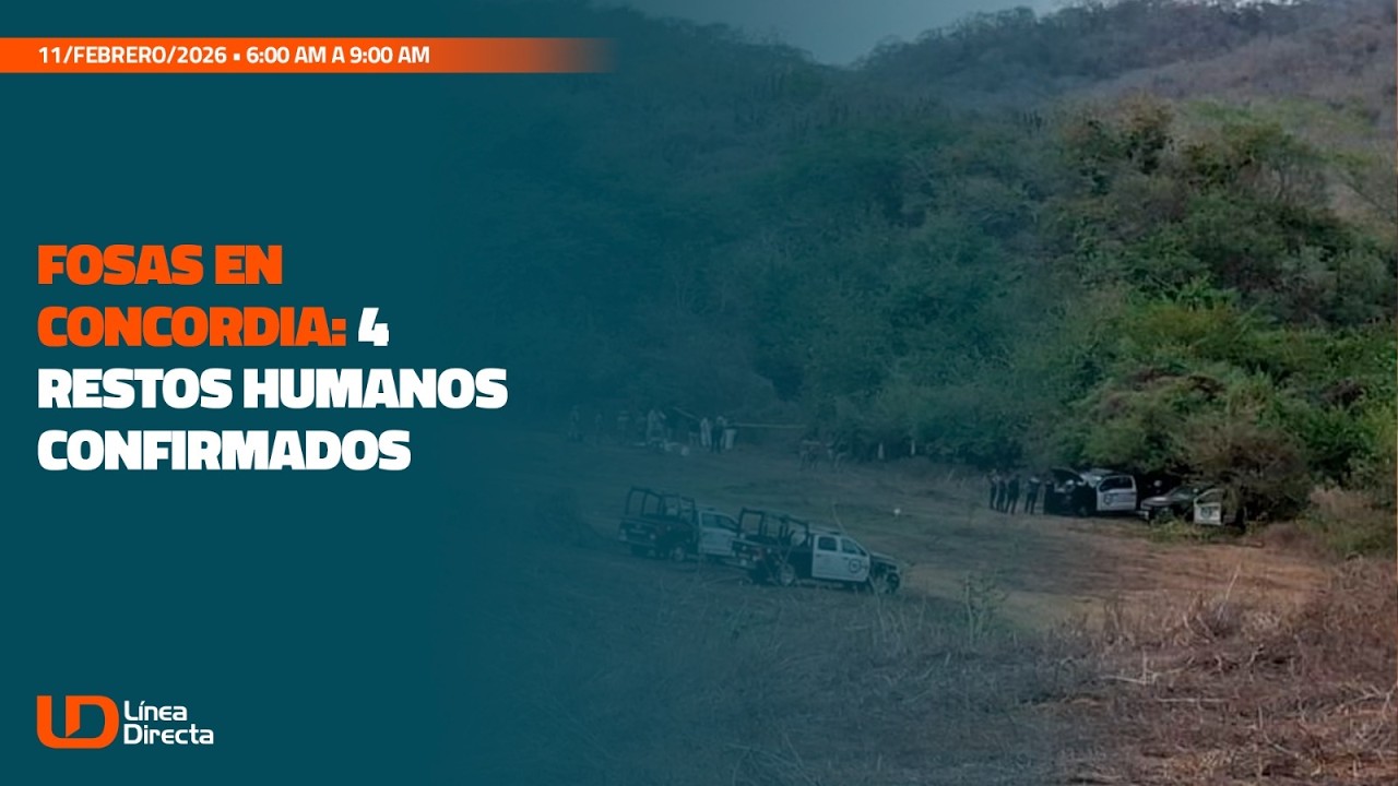 Fosas en Concordia: 4 restos humanos confirmados