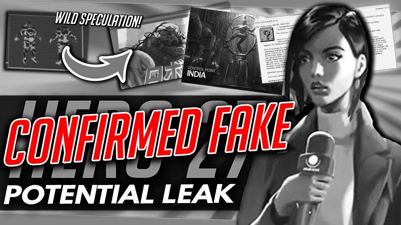 Overwatch | [CONFIRMED FAKE] HERO 27 POTENTIAL 