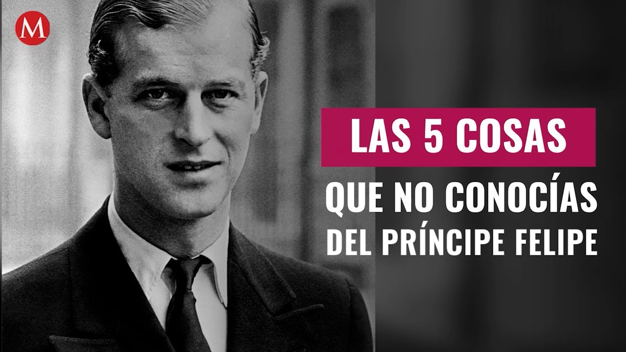 Éstas son las cinco cosas que quizá no sabías del príncipe Felipe, esposo de la reina Isabell II
