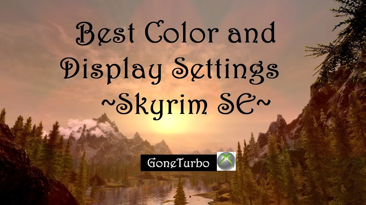 Best Colors and Display Enhancements