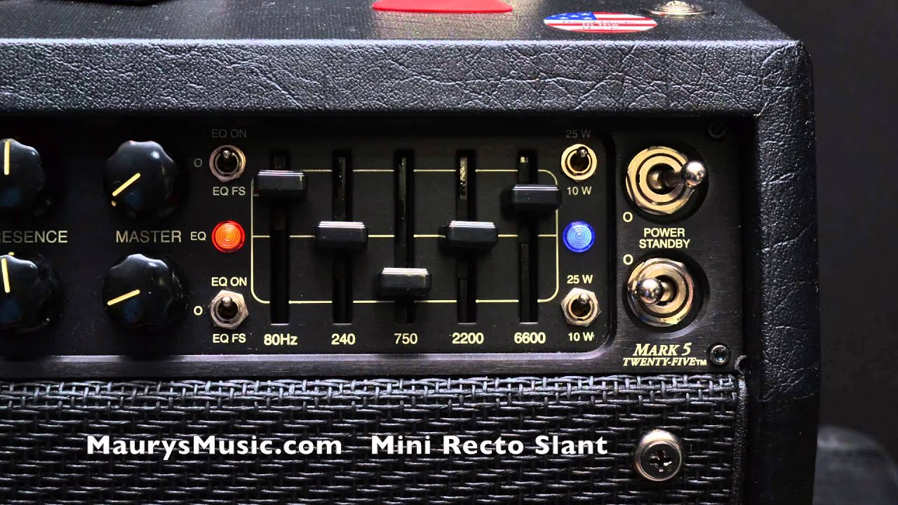 Mesa Boogie 1x12 Cabinet Comparison - Mark Five:25