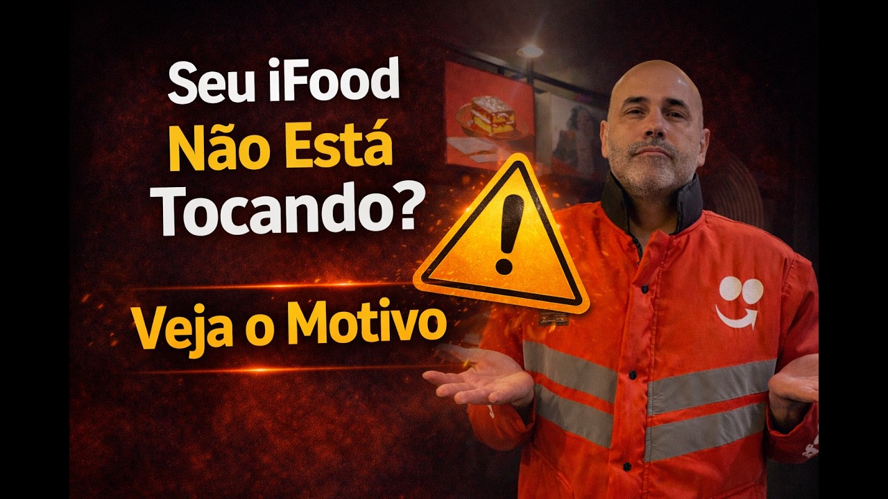 Seu iFood não está tocando?