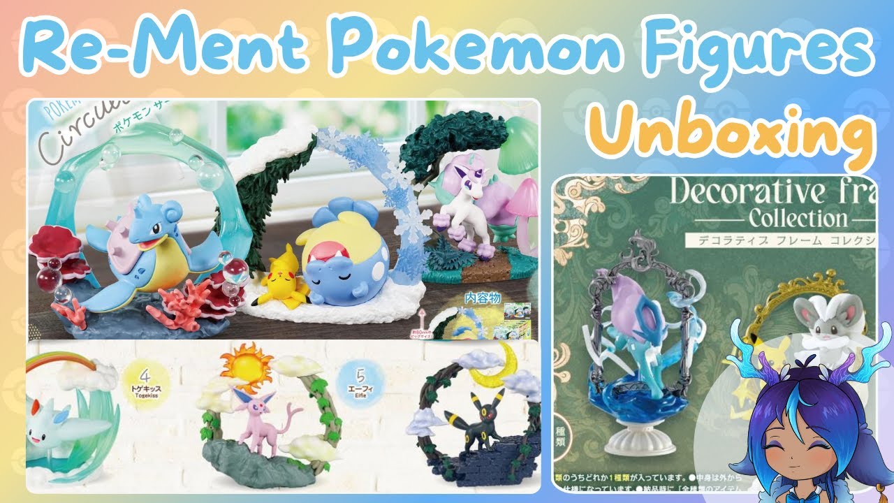 Unboxing - RE-Ment Pokemon Figures - Japan