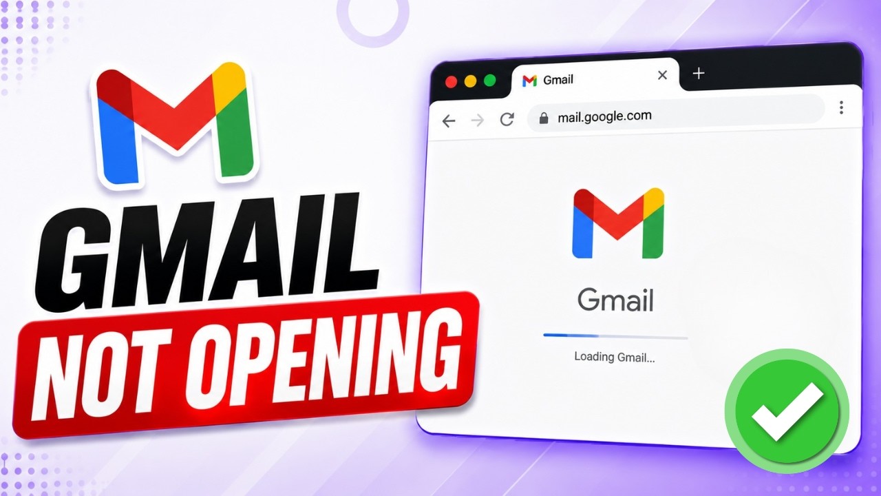 How to Fix Gmail Not Opening in Browser [2026 Full Guide]
