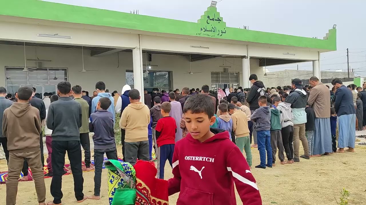 صلاة الجمعة في جامع نور الإسلام في داقوق..